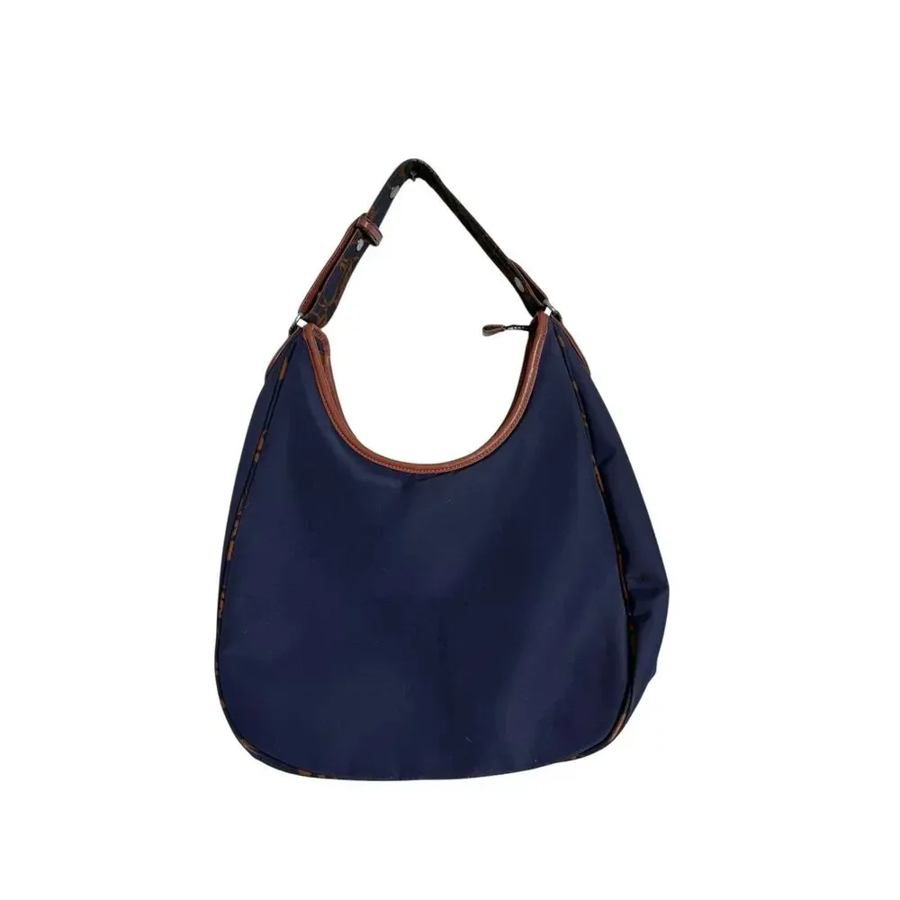 Kipling‎ Delano Clutch Bag hobo shoulder blue with monkey